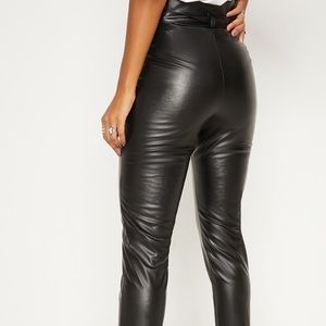 Faux Leather Pants